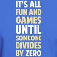 thumbnail image 3 of CafePress - Dividing By Zero Is Not A Game T Shirt - Men's Classic Graphic Cotton T-Shirt, 3 of 4