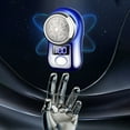 thumbnail image 4 of Mini Electric Shaver, USB Rechargeable Shaver, Portable Travel Shaving Razor with Power Display, Compact Lightweight Design, IPX7 Waterproof, Detachable Washable Blades, Unisex Grooming Tool, 4 of 9