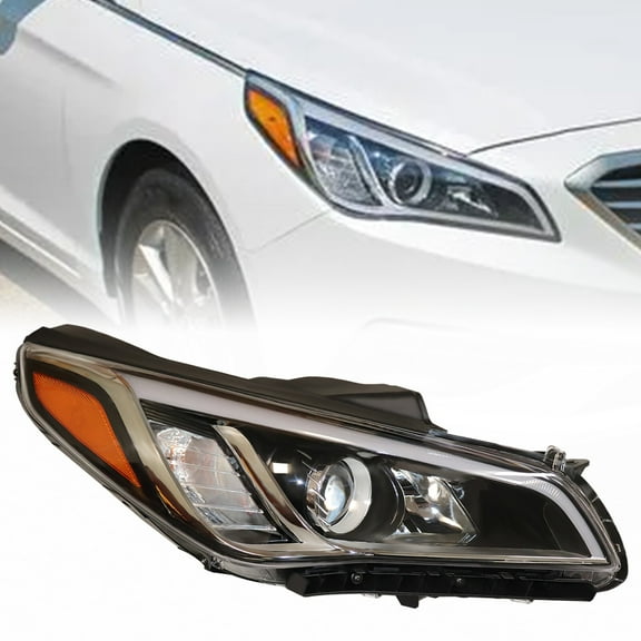 For 2015 2016 2017 Hyundai Sonata Headlight Right Passenger Side Lamp RH