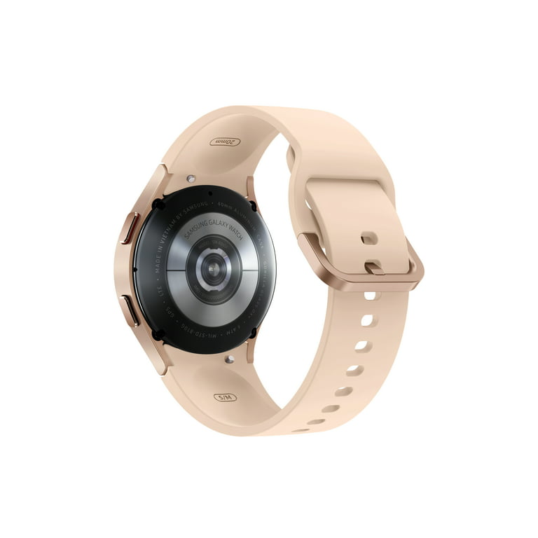 SAMSUNG Galaxy Watch 4 - 40mm LTE - Pink Gold - SM-R865UZDAXAA 