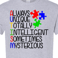 thumbnail image 4 of Inktastic Autism Awareness Acronym T-Shirt, 4 of 5