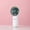 Green, variant on ChicYu Pocket Handheld Fan,Slim Foldable Travel Fan with Fast Charge,Heads for Commuting Silent Coolings Portable Fan Red