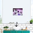 thumbnail image 2 of Ieskayiz Lavender Bathroom Spa Relax Signs Wall Art 16" x 12" Painting Framed Canvas Print, 2 of 6