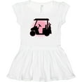 thumbnail image 3 of Inktastic Golfing Girls Golf Cart Girls Baby Dress, 3 of 5