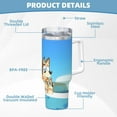 thumbnail image 5 of Silaia Bluey Print 40OZ Ice Bully With Handle,40 oz Insulated Tumbler With Lid And Straw,Stainless Steel Tumblers Cup,Portable for Travel, Gym, Home, and Outdoor Activities, 5 of 8