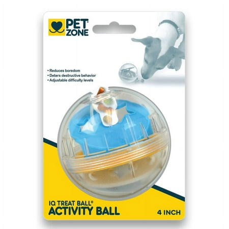 UPC: 0780824126604 | Pet Zone 2550012660 IQ Treat Ball Dog Toy  4 in.