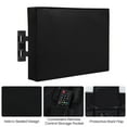 "600D Outdoor Waterproof TV Cover, 30""85"", Weatherproof Television