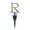 🔥 R_New#5706, variant on Custom Alphabet Wine Bottle Stopper | Premium Alloy & Food-Grade Materials | 26 Initial Letters | Reusable Wine Toppers | 4" Height | Party Favor Gifts | Easy Pull | Personalized Wine Decor