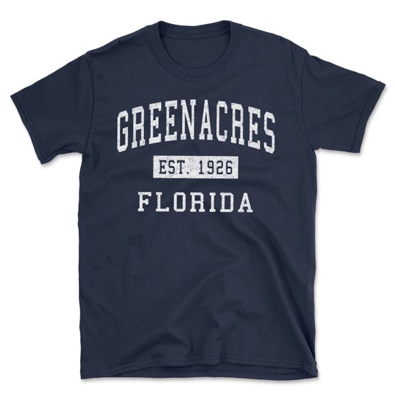 Greenacres Florida Classic Established Men's Cotton T-Shirt