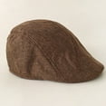 thumbnail image 4 of Newsboy Caps Advanced Flat British Western Style Good-looking Design Men Hat for Daily Wear, 4 of 10