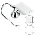 thumbnail image 1 of Chrome Plated Bathroom Roll Paper Holder Paper Towel Hanging Storage Rack Accessories, 1 of 8