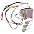 thumbnail image 1 of 3pcs Badge Holder Key Card Holder Telescopic Rhinestone Badge Reel Holder, 1 of 8