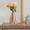 Pink, variant on LanChuBo Drop Resistant Plastic Vase Home Decoration Table Vase Ornaments for Foyer Living Room Fireplace Bedroom Kitchen