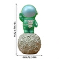 thumbnail image 3 of Desktop Decor,Astronaut Figurine Decor Polyresin Astronaut Statue Spaceman Figure Sculpture For Ornament Space Themed, 3 of 9