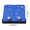 thumbnail image 6 of Precise 35mm/26mm Hinge Hole Positioning Locator and Shelf Pin Jig Aluminum Alloy Tool Suitable For Woodworking Projects, 6 of 8
