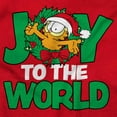 thumbnail image 2 of Garfield Christmas Joy To The World Baby Romper Boys or Girls, 2 of 6