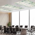 thumbnail image 3 of 2 Pack Sage Green Eucalyptus Leaf Fluorescent Light Covers for Ceiling Lights Spring Summer Botanical Retro Magnetic Ceiling Light Covers Overhead Light Filters for Office Classroom Home, 3 of 9