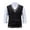 Black, variant on Mens V Neck Sweater Vest Cable Knitted Pullover Slim Fit Sleeveless Sweaters Color: Dark Purple Size: L