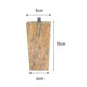 thumbnail image 4 of Set Of 4 Wooden Oak Furniture Square Legs, 4 of 4