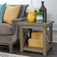 thumbnail image 2 of Homestyles Mountain Lodge Wood End Table in Gray, 2 of 8