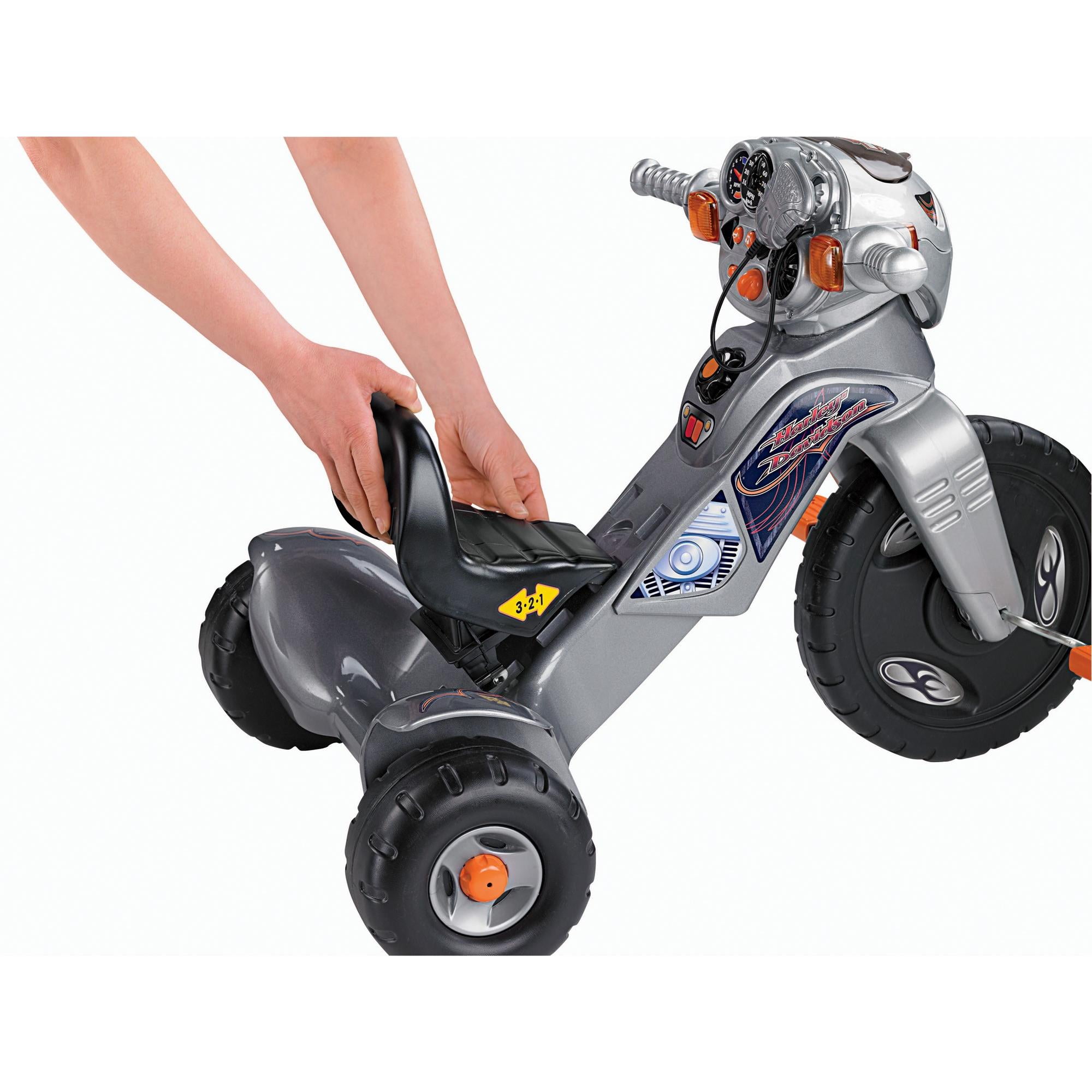 fisher price harley davidson lights and sounds trike