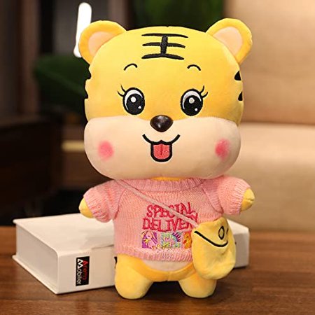Cute Tiger Stuffed Toys, Tiger Wearing Sweater Crossbag Plush Toy, Chinese  Zodiac Tiger Mascot Doll Animals Sleeping Pillow Plush Doll New Year Gift  Home Decor (B-30cm) | Walmart Canada