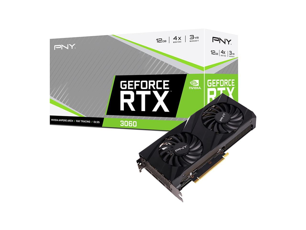 PNY GeForce RTX™ 3060 12GB VERTO Dual Fan Gaming GPU