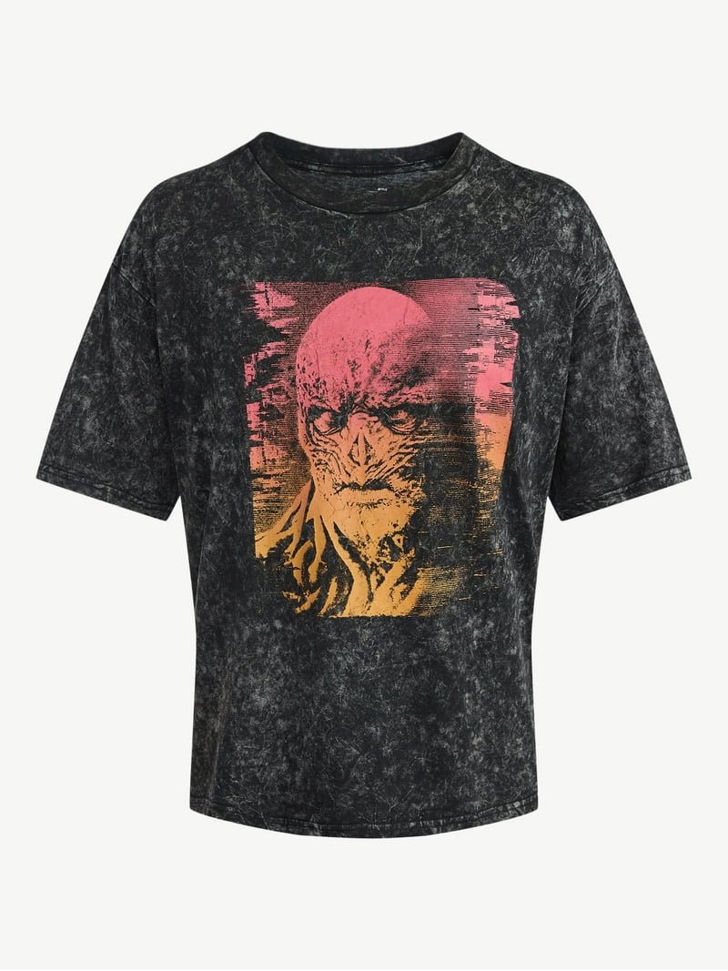 Netflix Stranger Things Vecna Lives Oversized Graphic T-Shirt from