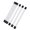 White, variant on YIGSECU 24Pin Power Supply Extension Cables with Combs, 30CM Sleeved 24Pin PCIE 6+2Pin 8Pin CPU 4+4Pin Extensions