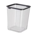 thumbnail image 1 of Boba de basura de la cocina del basurero de basura, contenedor de basura de cesta de papel residual de 15 litros para dormitorio, tocador, baño de claro, 1 of 8