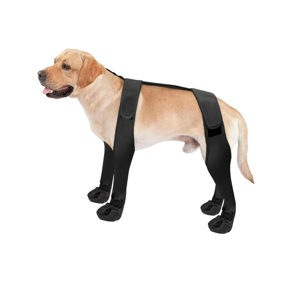 Large Dog Leggings Water Resistant Dog Leg Clothing Sleeve Prevent Licking Rainwear Soft Apparel Protective Clothes