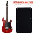 thumbnail image 4 of Cubierta de cavidad de guitarra eléctrica de estilo cerrado de 6 orificios Placa trasera de PVC (negro) Tmvgtek Deportes Acuáticos, 4 of 7