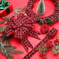 thumbnail image 4 of Moyic Rollo de cinta de árbol de Navidad, ramo de boda, fiesta de cumpleaños, decoración de Hotel de Año Nuevo, regalos de pastel, Kits de decoración para fiestas Tipo 2, 4 of 6