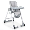 thumbnail image 1 of Costway Silla Plegable Con 4 Ruedas, Freno De Un Solo Paso, Bandejas Dobles Extraíbles, Cojín De PU Desmontable, Reposabrazos Abatibles, Altura Ajustable, Respaldo Y Reposapiés Para Bebés Y Niños, 1 of 1