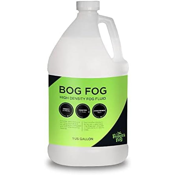 Bog Fog Juice, High-Density, Long-Lasting Fog Fluid for Water-Based Fog Machines, Perfect for Professional and Home Haunters, Theme Parks, and Lighting Designers, 1 Gallon$$Sound & Recording