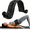 Hip Thrust Belt(Black), variant on Thickened Wide Exercise Hip Thrust Belt, Anti-Slip Padded Support for Dumbbells Kettlebells Weight Plates, Home Gym Workout Accessory