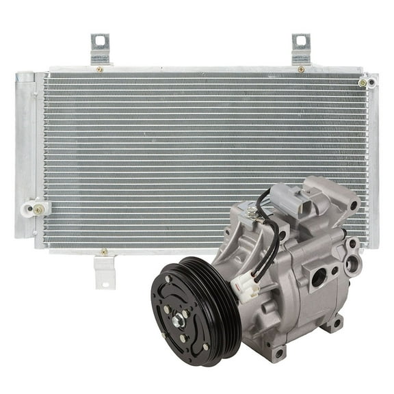 For Mazda RX-8 2004-2011 AC Compressor w/ A/C Condenser & Drier - BuyAutoParts