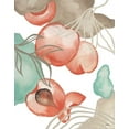 thumbnail image 2 of Medley, Elizabeth 26x32 White Modern Wood Framed Museum Art Print Titled - Art Deco Peach, 2 of 4