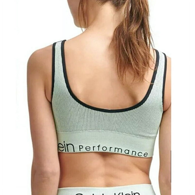 Calvin Klein Performance Women's Medium-Impact Sports Bra, Maroon, Size XS,  NwT