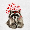 thumbnail image 3 of CafePress - Raccoon Blowing Kisses Cute Animal Love T Shirt - Light T-Shirt Kids XS-XL, 3 of 4