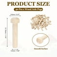 thumbnail image 2 of Uxcell Wood Axle Pegs, Mini Wooden Peg Wooden Wheels Shaft for DIY Model Cars Trucks 7/32" Dia. 1-1/4" Length, 2 of 5