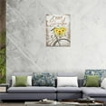 thumbnail image 5 of Sunflower Wall Art Farmhouse Sunflower Hummingbird Bicycle Pictures Wall Decor Country Rustic Just Breath Canvas Prints Artwork Paintings Home For Bathroom Kitchen Dinning Room Bedroom Framed Office, 5 of 6
