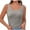 Gray, variant on Shirts for Women under $10 Sleeveless Solid Tank U-Neck Ribbed Summer Casual Tank Tops for Women Summer V Neck T Shirts Trendy Sleeveless Basic Tee Loose Fit 2025 Fashion Gray S