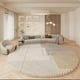 thumbnail image 2 of Modern minimalist round carpet living room decoration soft comfortable imitation cashmere carpets nordic bedroom bedside rug My Lux Decor Round, 2 of 11
