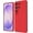 Red, variant on XIHAMA Phone Cases, Compatible with Samsung Galaxy S26/S26 Plus/S26 Ultra, Liquid Silicone Grip, Thin Slim Soft Rubber TPU Plain Smooth Gel Cover, Matte Solid Protective & Shockproof
