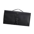 thumbnail image 3 of Organizador de rizador de pelo, bolsa de cosméticos, a prueba de polvo, portátil, organizador de secador de pelo, soporte para estilizador de cabello Negro, 3 of 8