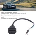 thumbnail image 2 of 16 Pin OBD Cable Connector Adapter Black ABS Engine Diagnostic Tool for Truck Vehicle Motorcycle, 2 of 2