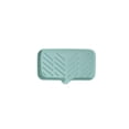 thumbnail image 1 of Injueey Jabonera de silicona con drenaje, soporte de almacenamiento Flexible antideslizante, herramientas de baño, suministros de baño para invitados Juegos de accesorios de baño Verde claro Injueey HA068017-02, 1 of 6