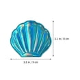 thumbnail image 2 of MasteelfCA 2 Pcs Miroir Portable Forme Coquille Colorée Miroir Grossissement Double Face Miroir de Maquillage Compact, 2 of 8