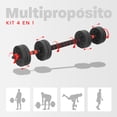 thumbnail image 4 of Mancuerna con Peso Ajustable Altera  MC0518-15K C/ Discos de Cemento Intercambiables 15Kg, 4 of 12